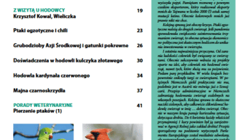 Nowa Exota spis treści 3/2023