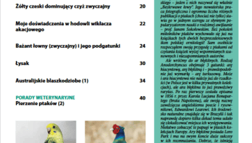 Nowa Exota spis treści 4/2023